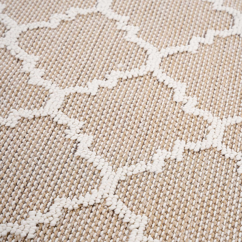 Collection Trellis Indoor/Outdoor Area Rug, Runner 2'2" x 8'
