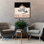 «Cafe Moderne 6» par Marco Fabiano, art mural sur toile