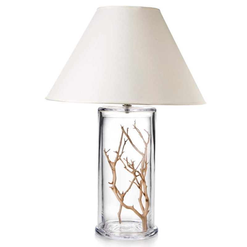 Nantucket Lamp, 25.5" H x 7.38" W x 7.38" D