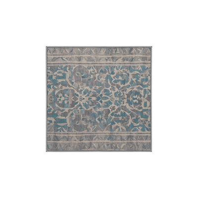Tapis gris lavable à la machine
