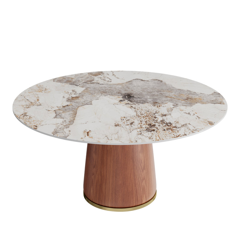 Modern Dining Table For 4, Black, 29.52" Н x 47.24" W x 47.24" D, Pandora