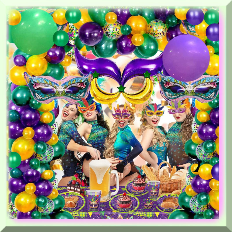 Golden 50th Birthday Glitter Banner