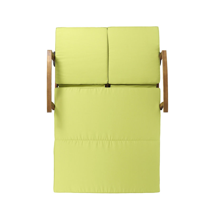 Canapé-lit double pour méridienne de patio, Green