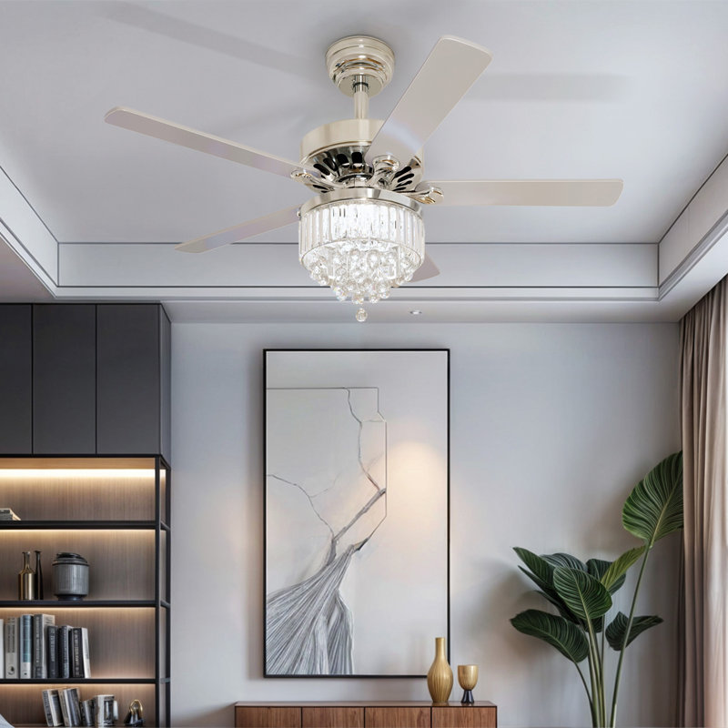 Ventilateur de plafond 52 pales 52 "avec télécommande et éclairage inclus Atos