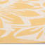 Tapis beige / blanc rectangulaire en polypropylène / polyester tissé à la machine-982458800