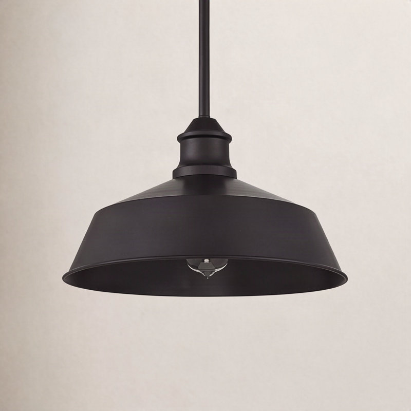 Jeb 1-Light Single Pendant, Oil Rubbed Bronze
