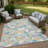 Machine Washable Indoor/Outdoor Chantille ACN2504 Geometric Rug-1114185186-1114185195