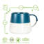 Nicola Spring Dipped Flecked Stoneware Belly Mugs-79424036