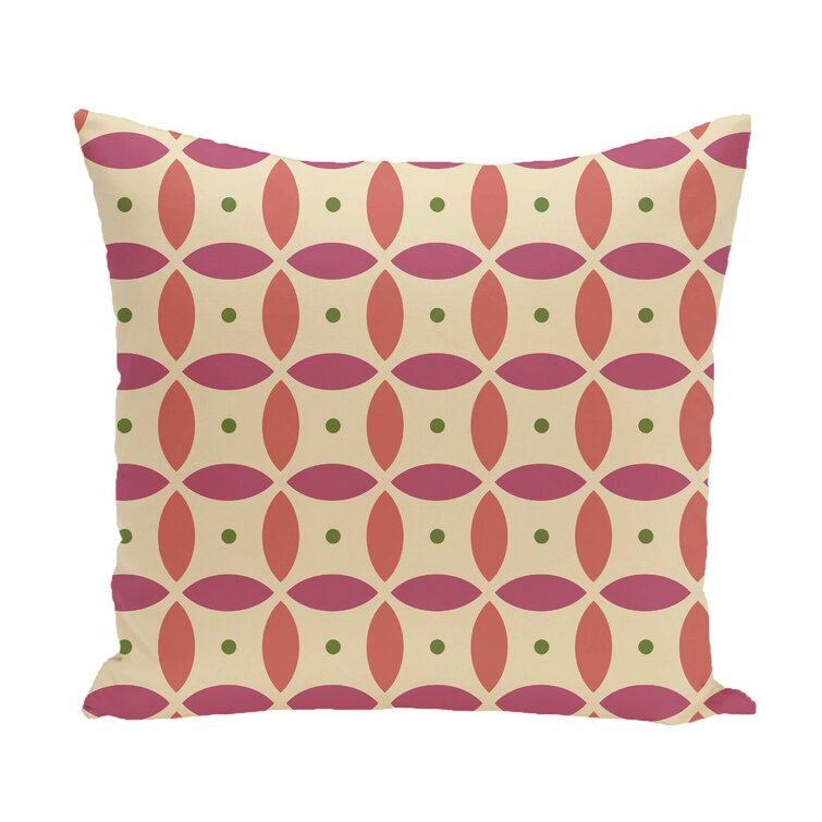 Geometric Reversible Throw Pillow