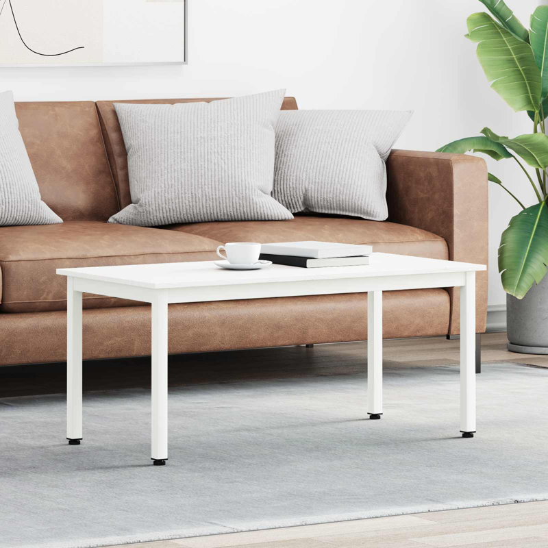 Coffee Table, Grey Sonoma, Black, 45cm. H x 100cm. L x 50cm. W
