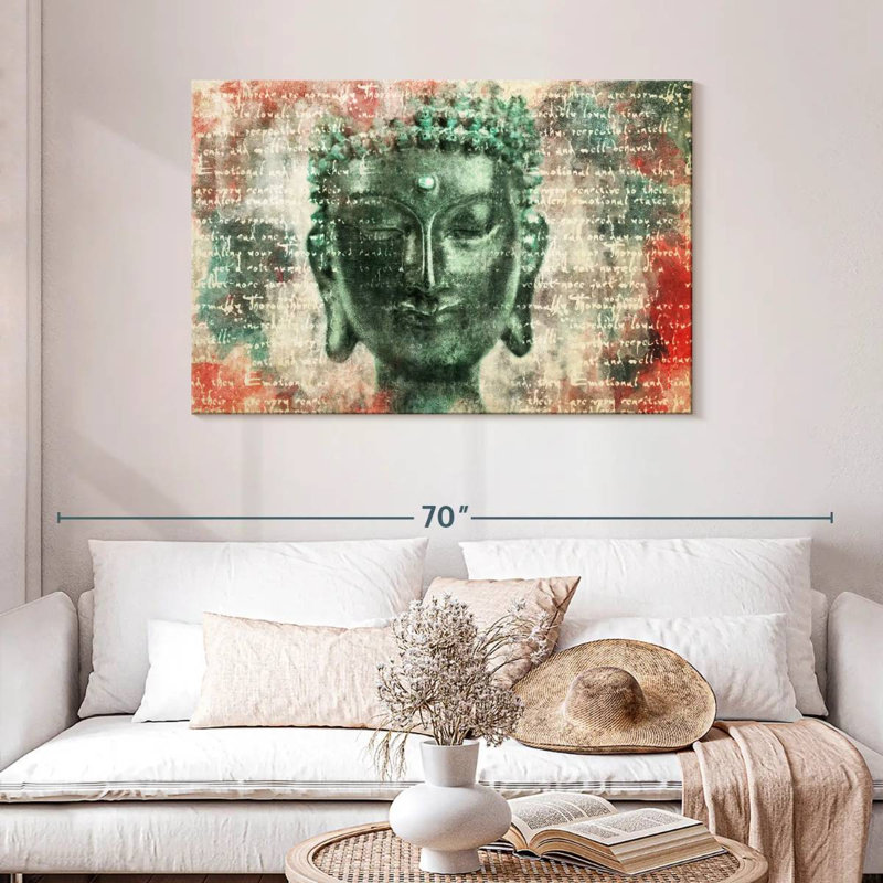 Bouddha zen Leisha, H 30 po x l 45 po