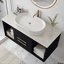 Meuble-lavabo mural avec lavabo ovale en céramique-2114973073