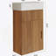 Floating Bathroom Vanity With Ceramic Basin For Small Bathroom