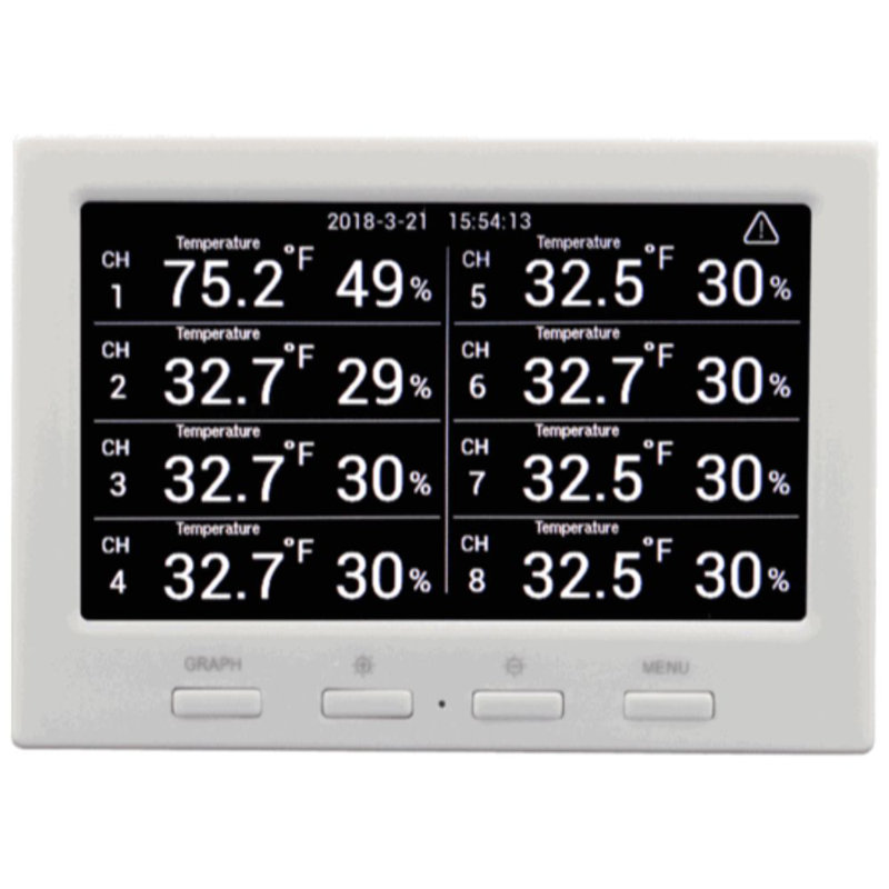 10 in. Solar Powered Wireless Outdoor Clock Hygrometer and Thermometer
