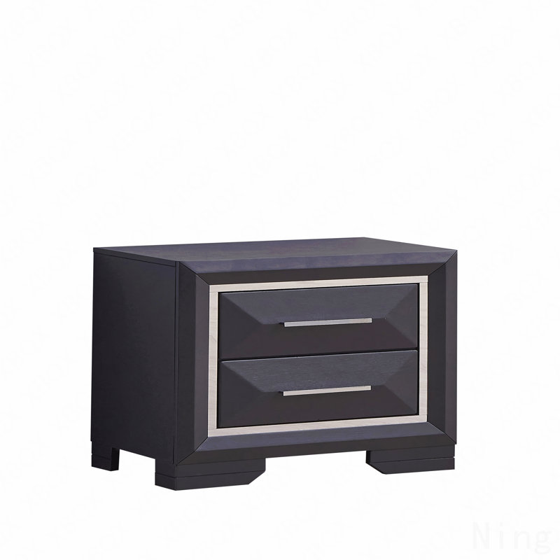 Basic Wooden Bedroom Nightstand