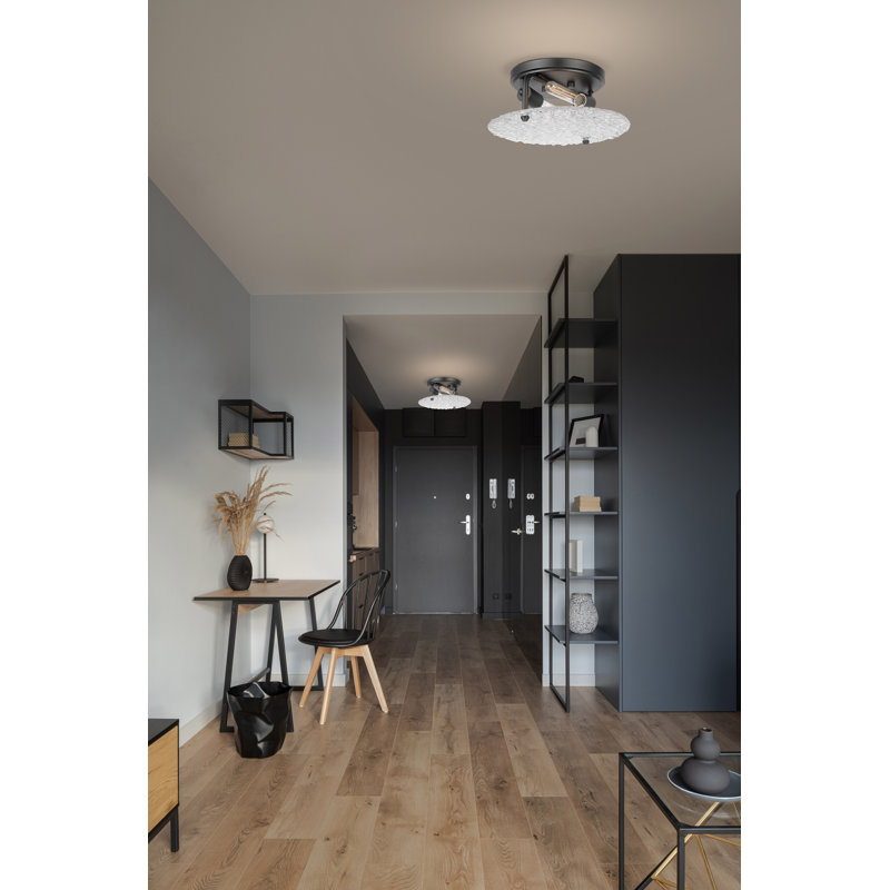 Plafonnier en verre