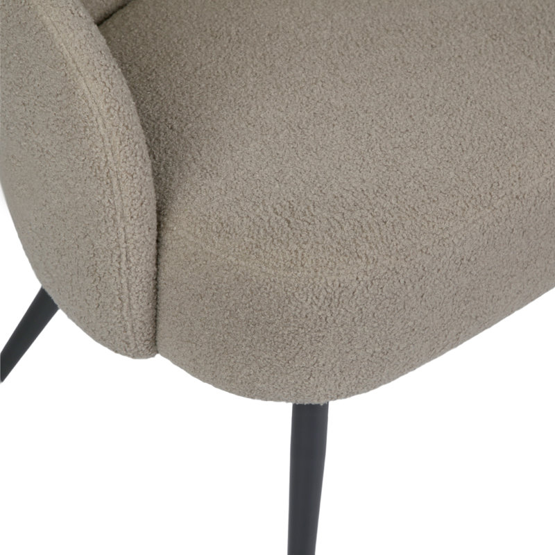 Upholstered Armchair, Beige