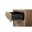 Table de chevet 3 tiroirs avec port USB
