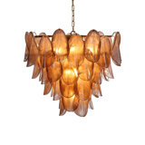 Magnolia 10-Light Quartz Glass Chandelier