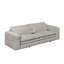 Canapé-lit 93 po pour très grand lit, canapé-lit escamotable, canapé-lit convertible 3 en 1, méridienne, canapé-lit 3 places avec 2 coussins lombaires pour salon, appartement, bureau, bureau-1592067090