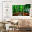 «Arashiyama Bamboo Wall Art», reproduction d'art sur toile-463415517