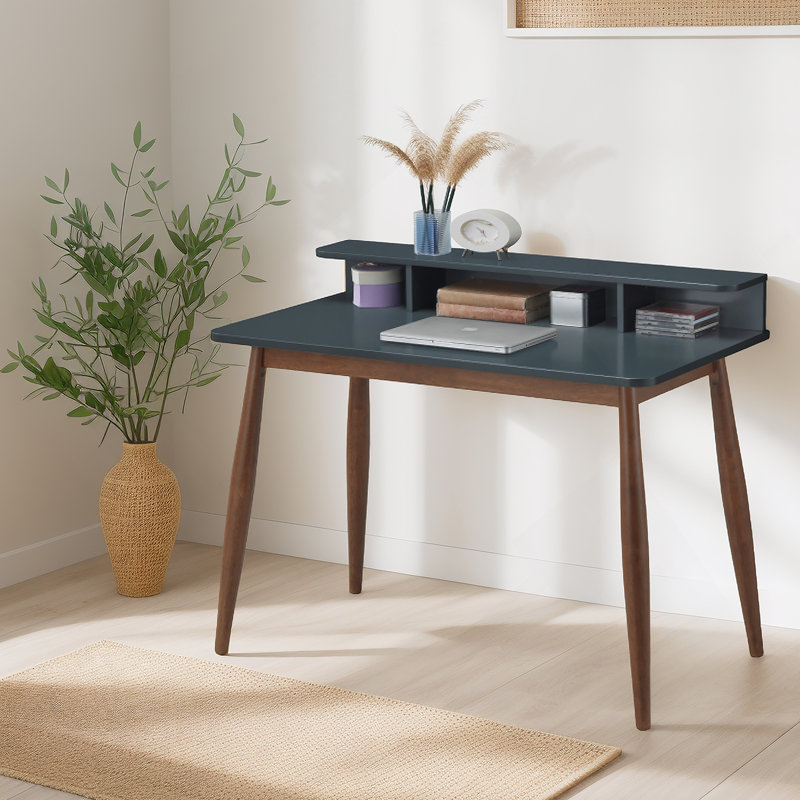 Bureau d'écriture avec huche Roskilde, Gris / Brun