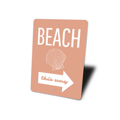 Plaque de plage