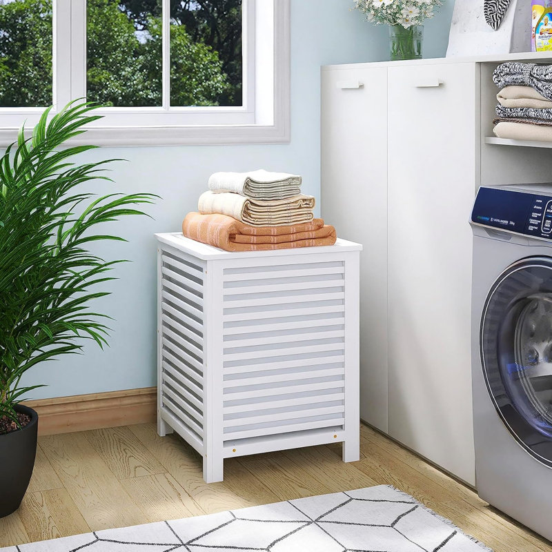 Bamboo Laundry Room Organiser