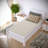 Lavish Home Egg Crate Foam Mattress Topper – Twin XL Bed Pad for Extra Comfort and Support – Great for Dorm Rooms, Cots, Futons, or Campers-120327872