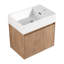 Armoire de salle de bain 24 po avec lavabo, portes à fermeture douce, fixation flottante, pour petite salle de bain-1740597078