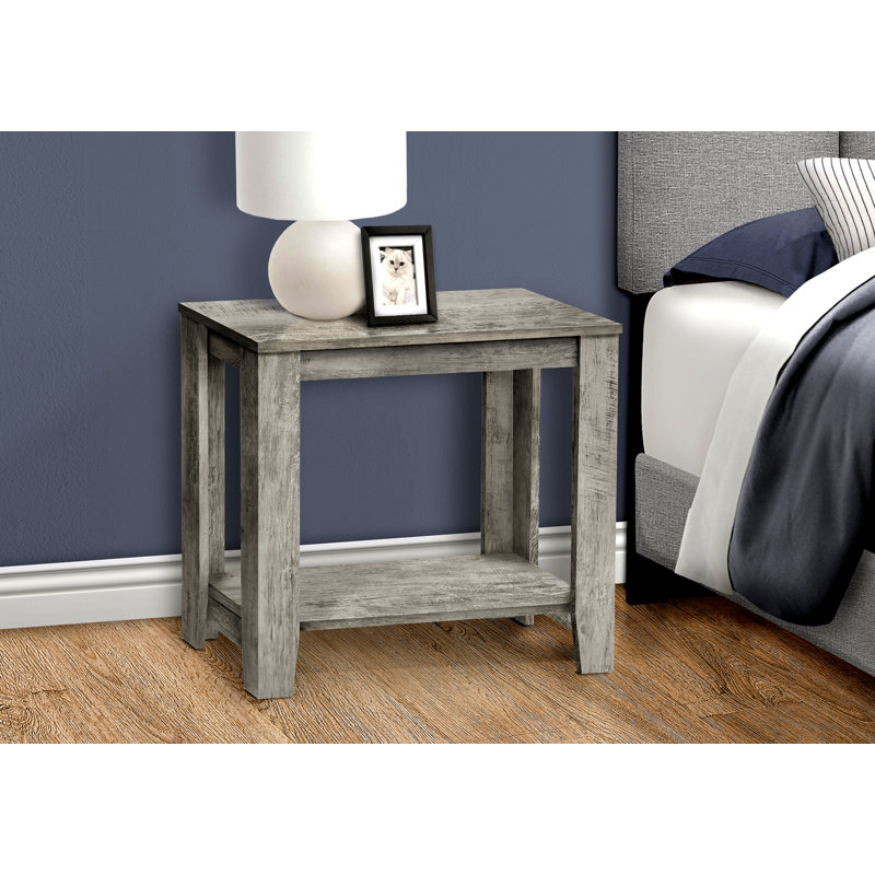 Table d'appoint, côté, bout, table de chevet, lampe, salon, chambre à coucher, contemporain, moderne