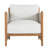 Pacifica Teak Outdoor Lounge Chair-124395953-124396139