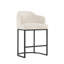 Tabouret de comptoir rembourré Alyce-199716835