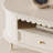Cream style design solid wood coffee table