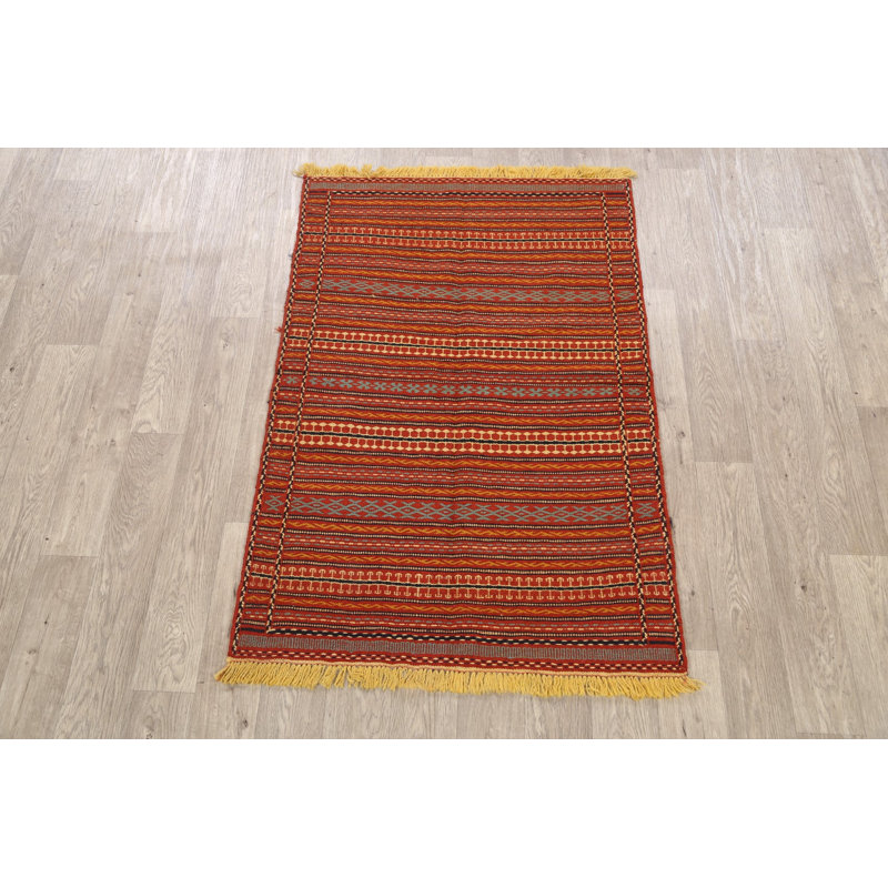 Tapis rayé kilim 3 x 5