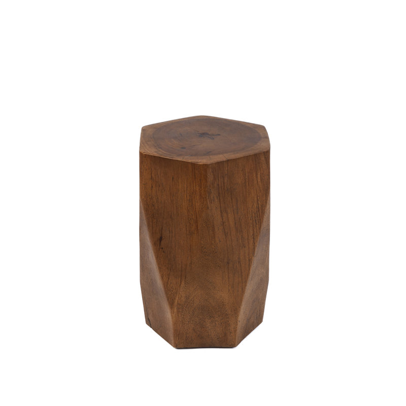 Denfield Solid Wood Accent Stool
