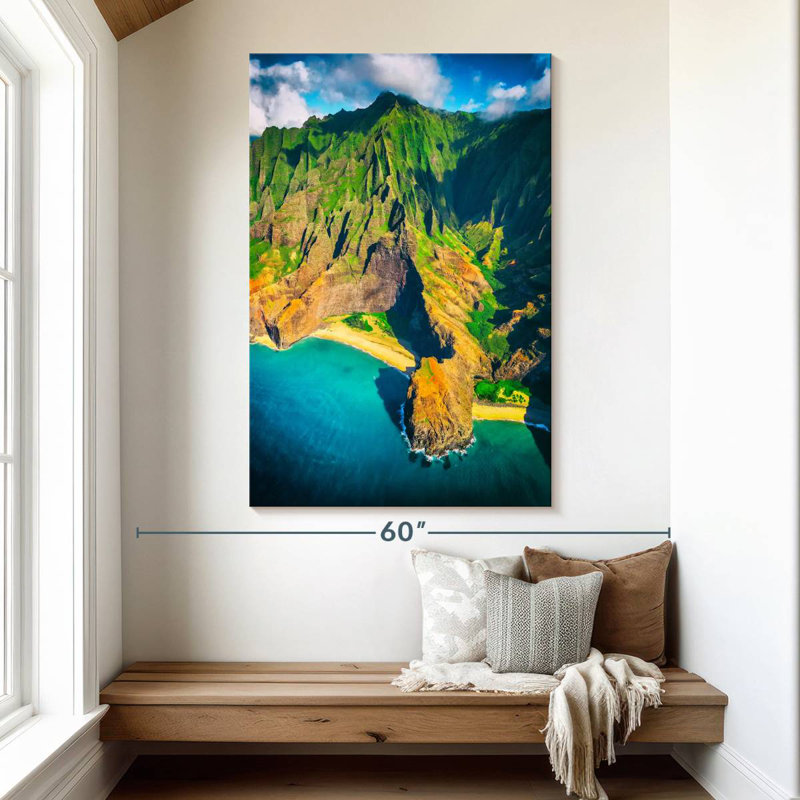 Gillard Na Pali Coast Lookout, H 51 po x l 34 po