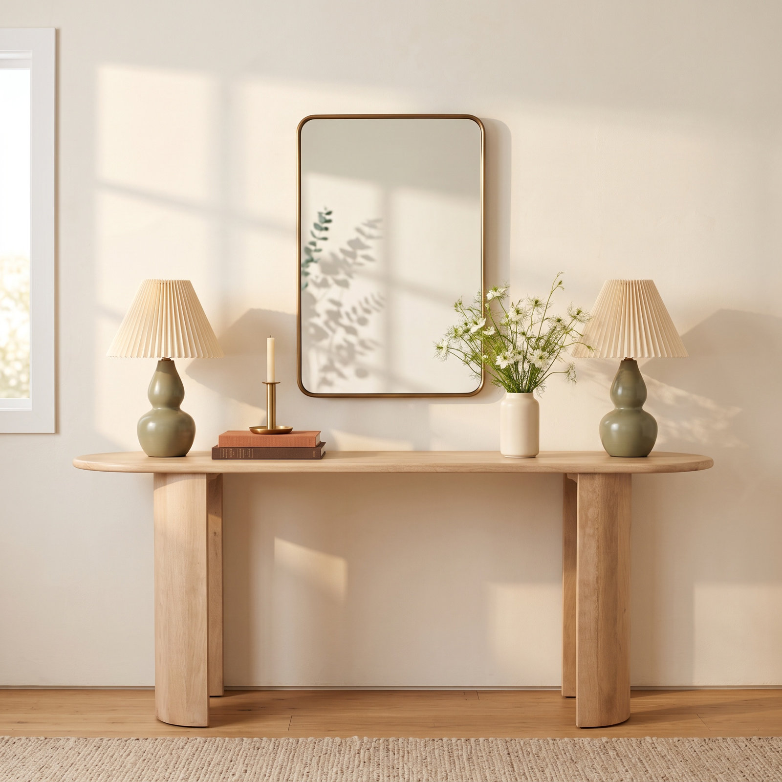 58" Console Table