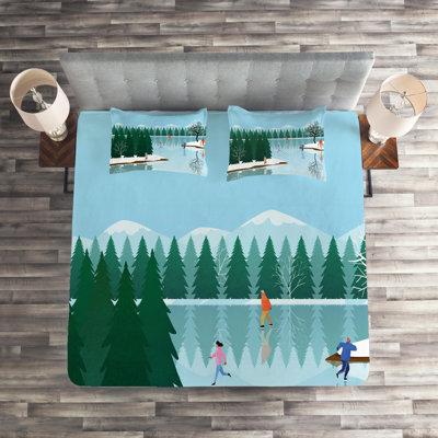 Ice Berg Rustic Coverlet