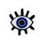 Suspension murale Lashed Evil Eye-1659863297