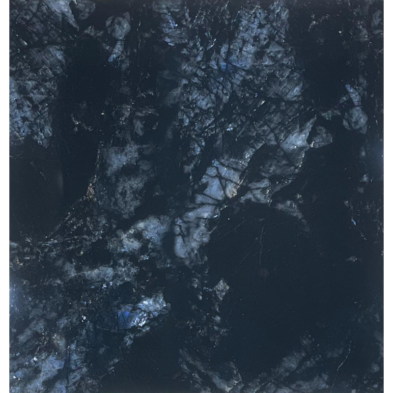 Arno Blue Polished, 24" W x 24" L