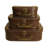 Set of 3 Paperboard Suitcases Decorative Storage Boxes-966711567