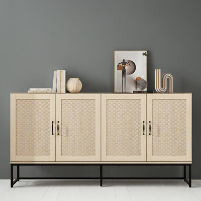 59" Console Table Entryway Sideboard for Hallway Living Room