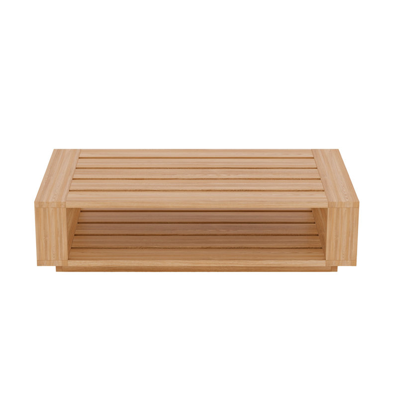 Qube Outdoor Teak Coffee Table