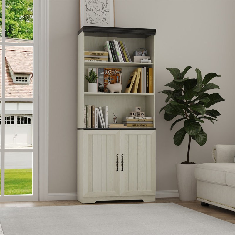 Grande armoire de rangement 70,86 po, Blanc