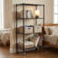 Étagère robuste à 4 fils métalliques - Résistante à la rouille - Idéale pour la cuisine, le garage ou le garde-manger. Dimensions : 90 cm (P) x 46 cm (L) x 160 cm (H). Structure entièrement en fer. 4 tablettes ouvertes, pivotantes avec verrous. Unités réglables. Convient également pour la salle de bain. Épaisseur : 25 mm.
