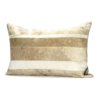 Cow Hide Mini Pillow Cover 12X20