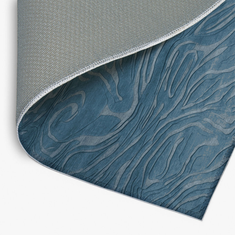 Tapis gris abstrait intérieur et extérieur, Rectangulaire 2 pi x 3 pi