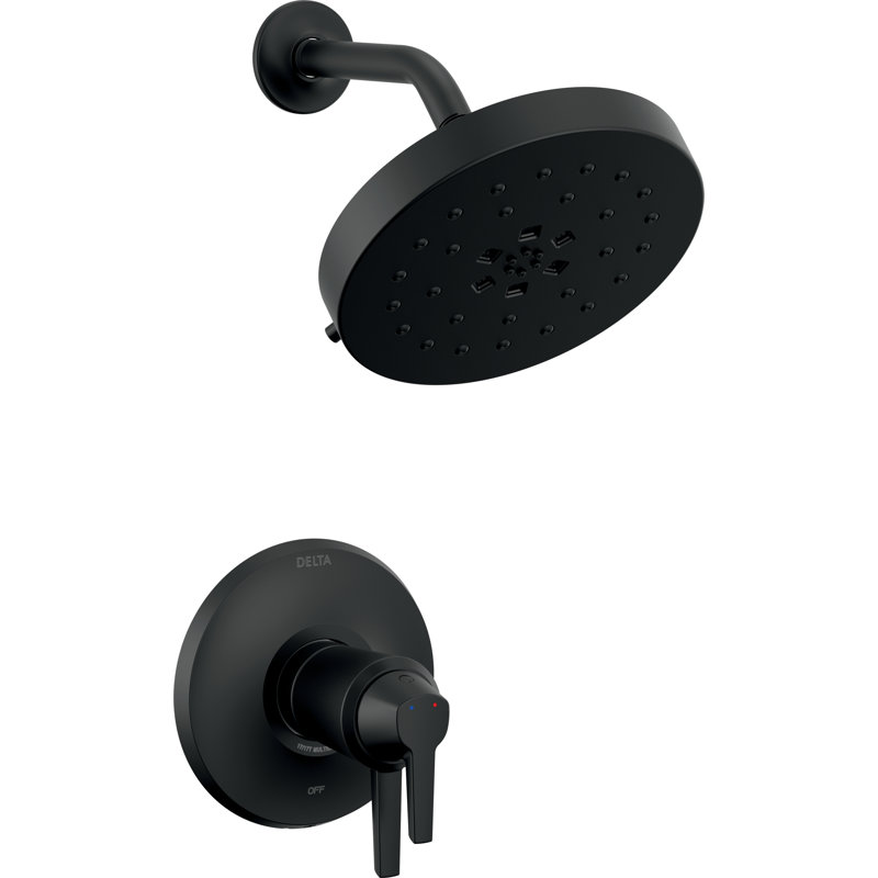 Galeon Shower Faucet, Matte Black