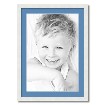 Wood Picture Frame with Mat
